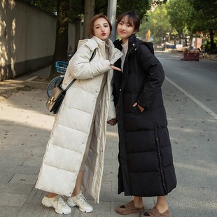 Southeast Asia Cross-Border E-Commerce Dropshipping Plus-Size Women's down Cotton Jacket Loose Hooded Warm Long Winter Coat