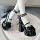 Princess style milk fu jk Christmas 2025 sweet girl high heels school Lolita style small leather shoes cute