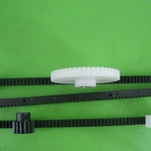 1模数塑料尼龙直齿条6.5*7.5*330传动件 可配金属齿铜铝合金齿轮