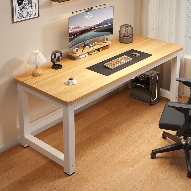 Computer desk, simple office desk, desktop, for home use, bedroom, gaming desk, student study desk, writing desk, suitable for rental apartments