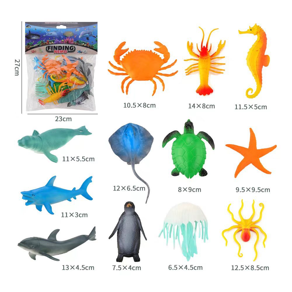 5 인치 해양 생물 12