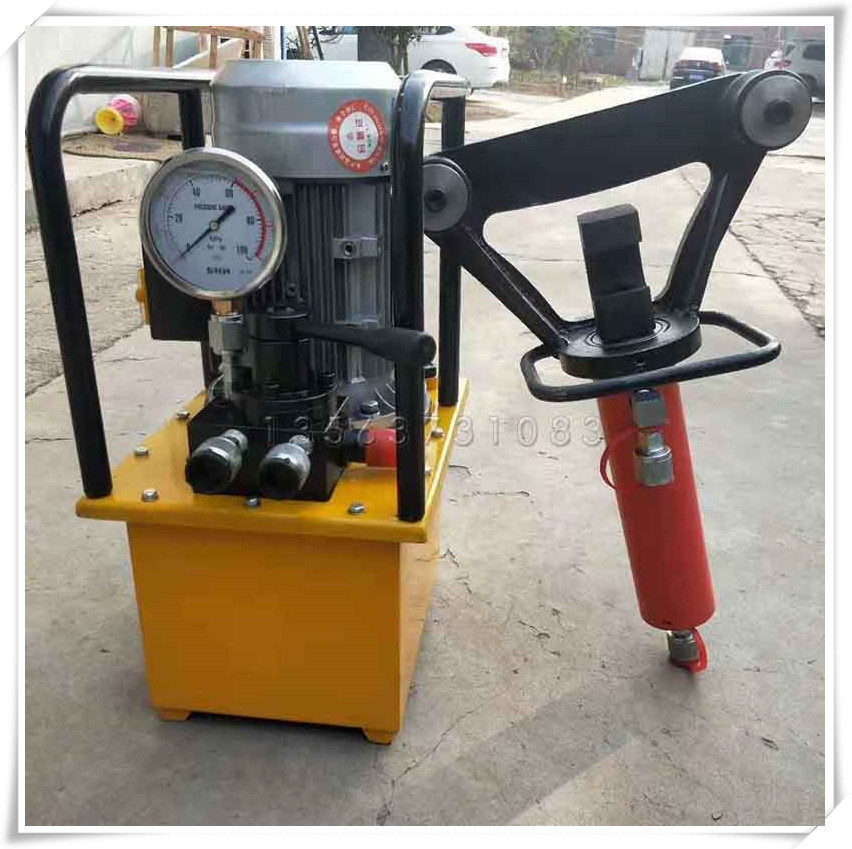 32型手提式钢筋弯曲机 建筑工地钢筋弯箍机 小型液压钢筋弯曲机