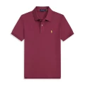 Wine Red with Yellow Logo