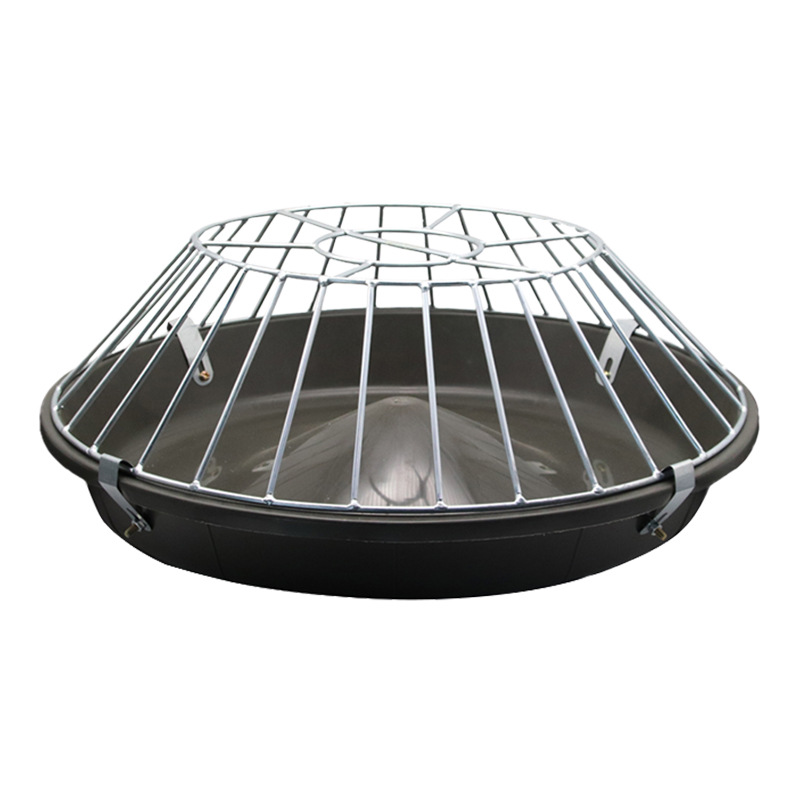 Alimentador de pollo comedero de aves de corral comedero de pollo engrosada Cuenca del tendón de la carne de res pollo pato ganso paloma comedero tendón de la carne de pollo comedero