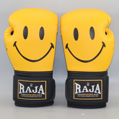 Rajaブランドボクシング散打トレーニング試合手袋格闘格闘成人男女ボクサー超繊維花色