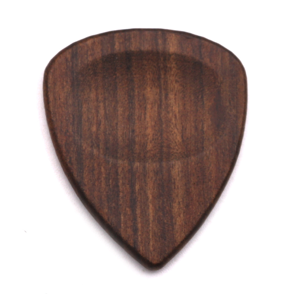 Tallado logo guitarra de madera Pick madera metralla Folk Bass ukulele Pick Guitar Accesorios