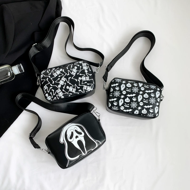 Trend one-shoulder bag, chest bag, halloween