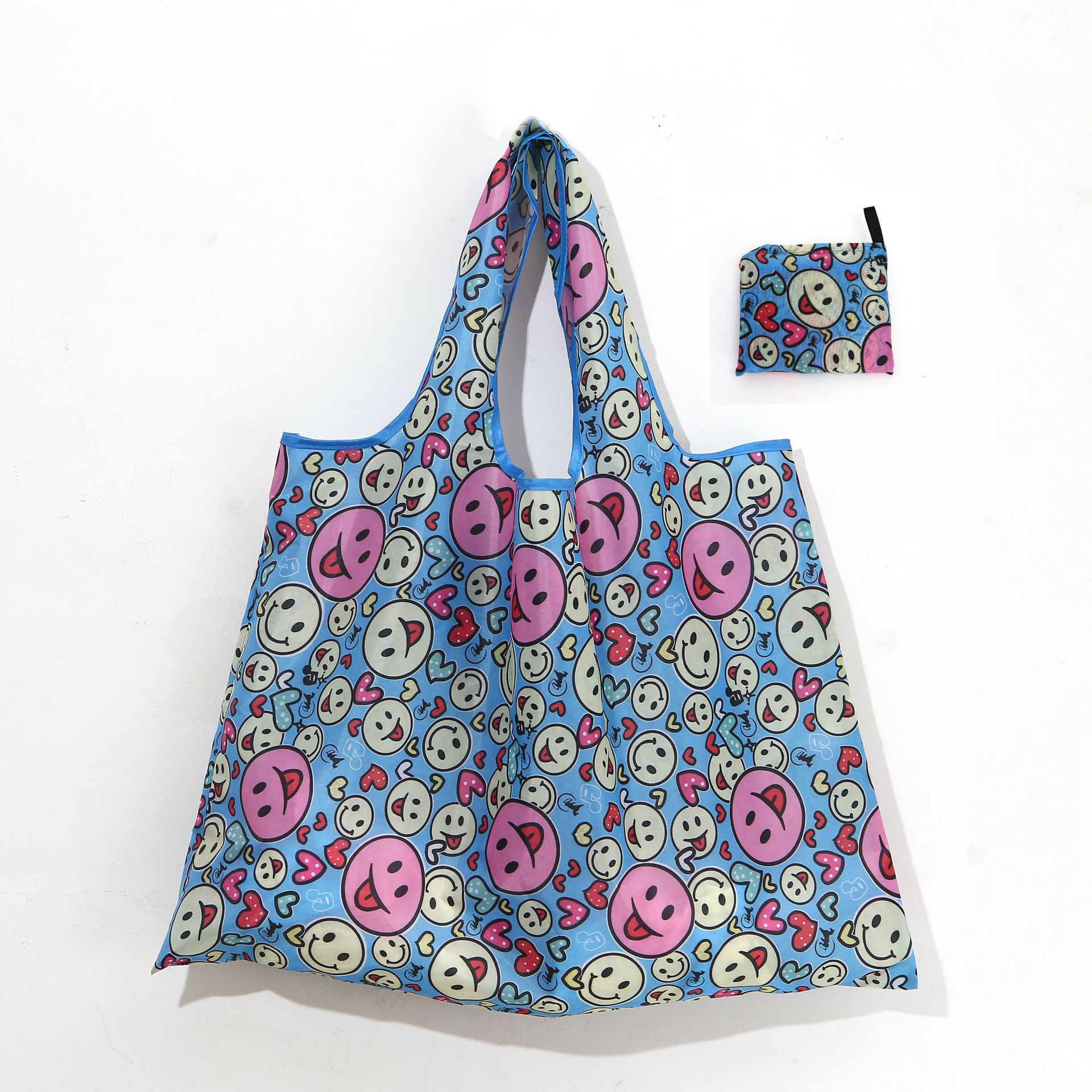 Polyester Composite Needle Punched Cotton Material Cat Pattern Casual, Cute Style Casual Cute Cat Polyester Composite Needle Punched Cotton Shopping Bags