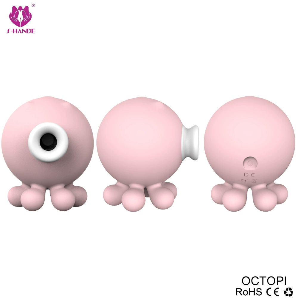 Suction Toy with Tongue Licking and Nipple Suction for