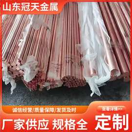高纯度T2紫铜棒大口径实心圆棒红铜棒紫铜棒接地导热紫铜棒电极棒