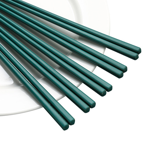 New Ceramic Chopsticks Tiffany & Co. Cool Color LC Hermès Non-Fading Non-Molding Gift Box Set