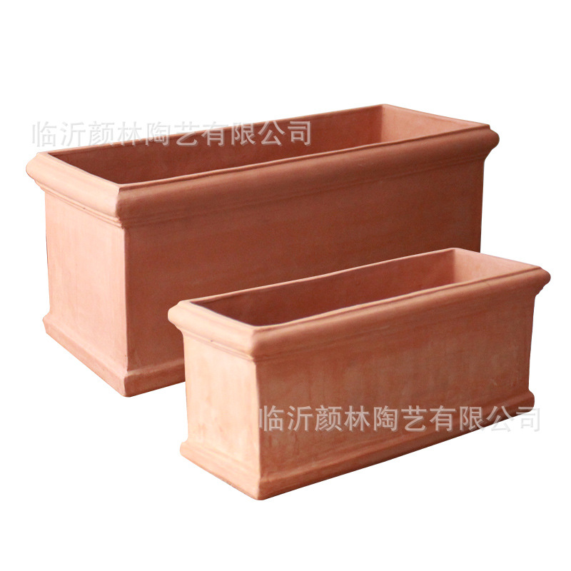 Caja de flores rectangular, canal de flores, gran maceta de flores, gran maceta de barra larga, gran maceta de barra, gran maceta de esquina, maceta rectangular, maceta de pared cercada