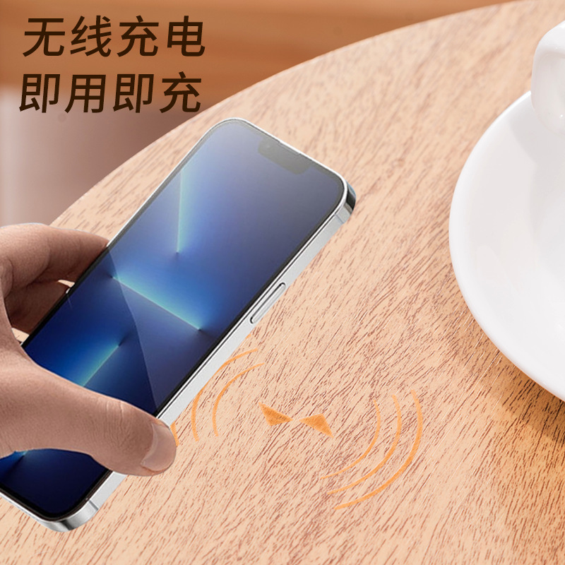新しい外国貿易コーヒーテーブルスピーカー充電クリエイティブ Bluetooth スピーカー北欧スタイルのリビングルームサイドテーブル屋外小さなラウンドテーブルオーディオ|undefined