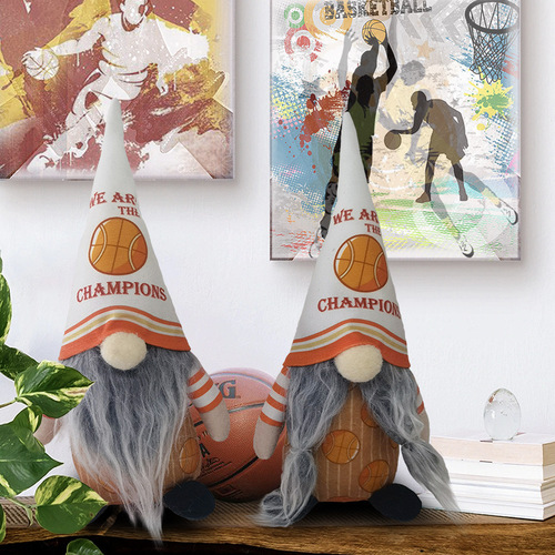 American-style Christmas fan supplies Santa faceless doll basketball gnome figure gift decoration wholesale