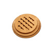 Wooden thermal insulation pad bamboo pads creative dining table cushion cushion household anti -hot pad pad bowl pad cushion sand pad