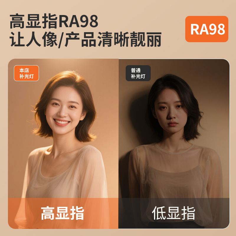 摄力派 Fill light for face, learning lamp, mobile phone, floor lamp