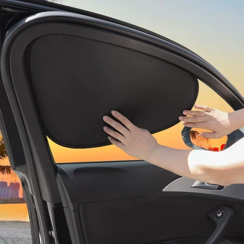 Полные электростатические наклейки на автомобиль, ручная защита от солнца, теплоизоляция, солнцезащитные козырьки на боковых окнах, стеклянные солнцезащитные козырьки, окна автомобиля.