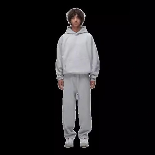 6Pm Cross-Border Foreign Trade Aliexpress Amazon Hoodie Short-Sleeve Set Sweatpants Long-Sleeve Long Pants Embroidery