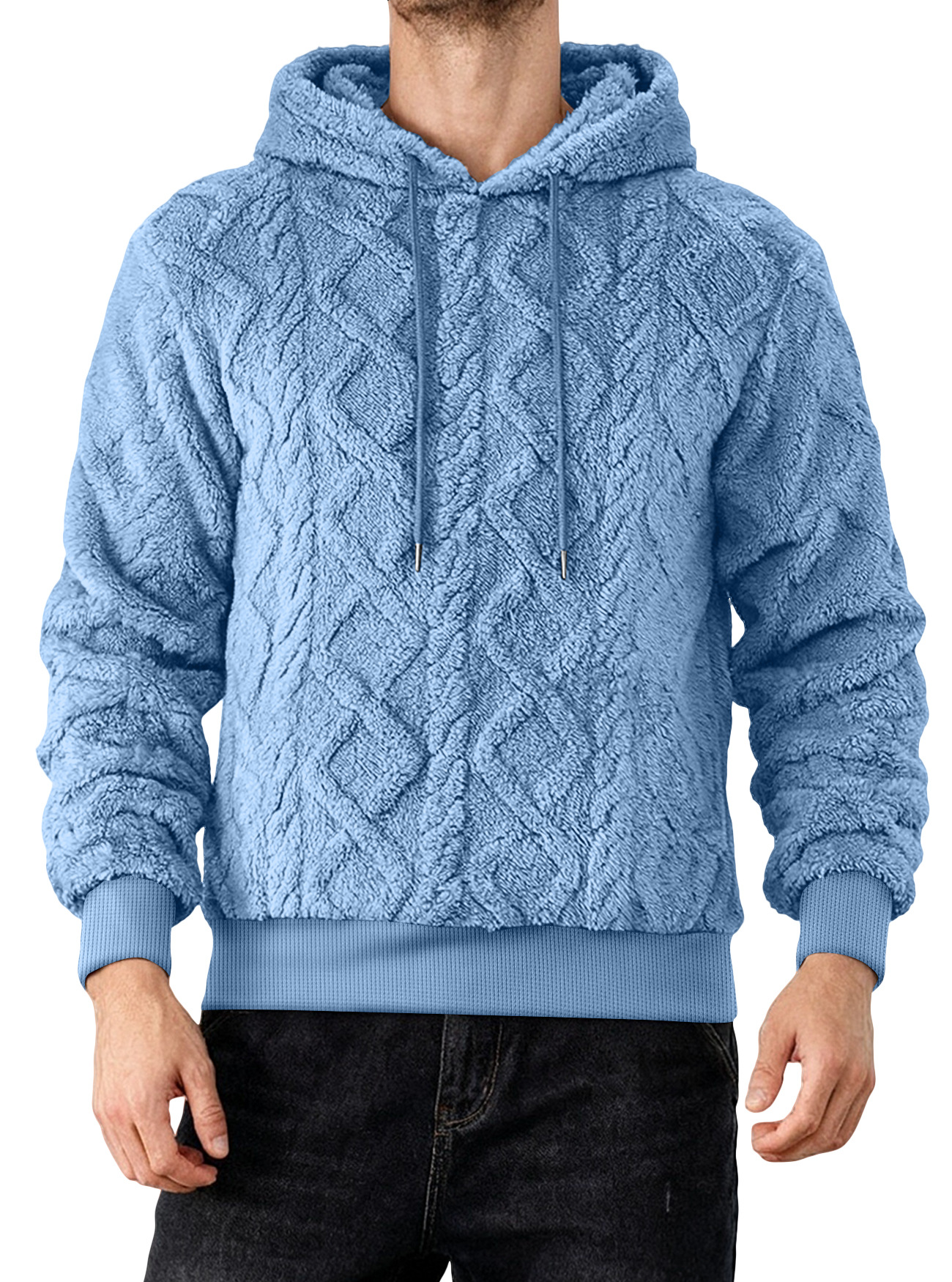 Transfronterizo Europa y América Amazon otoño y invierno de tamaño grande ropa de hombre encapuchado hookahe deportiva casual camiseta de hombre espesa