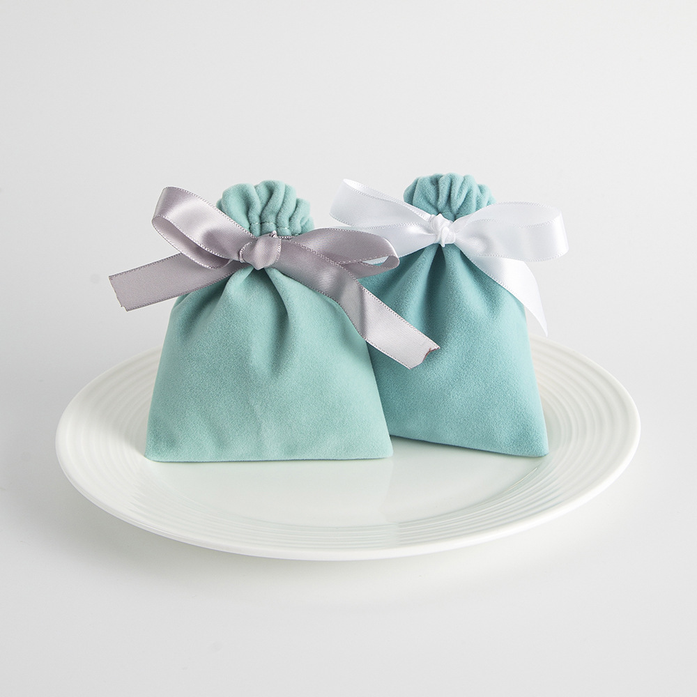 Daily Occasion 1 Piece Cloth Modern Style Daily Solid Color Jewelry Packaging Bags