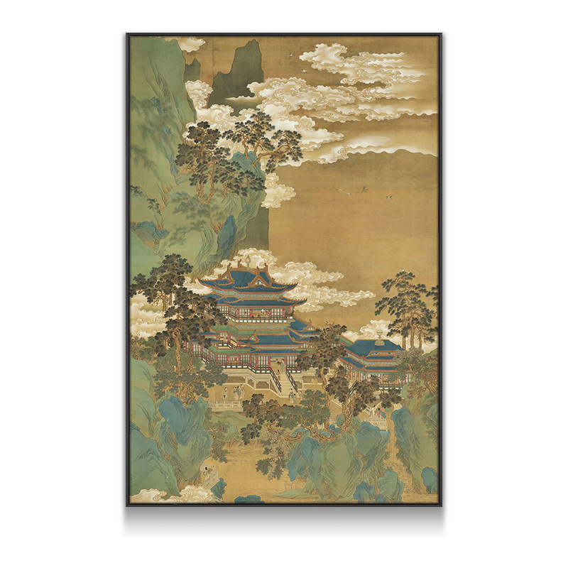 宋代中式古典风格装饰画酒店过道玄关挂画卧室客厅装饰画|undefined