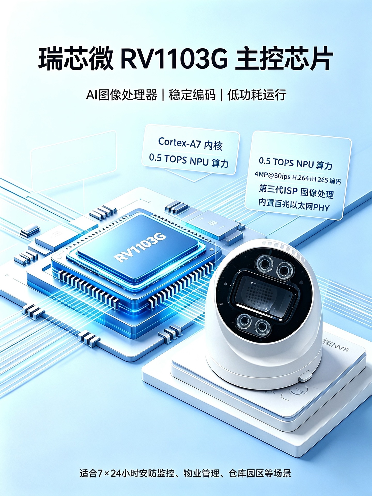 4-Megapixel hochauflösende Halbkugel-Kamera mit API-Unterstützung für Sekundärentwicklung, ONVIF-Smarte Kamera mit Custom-Software und Hardware