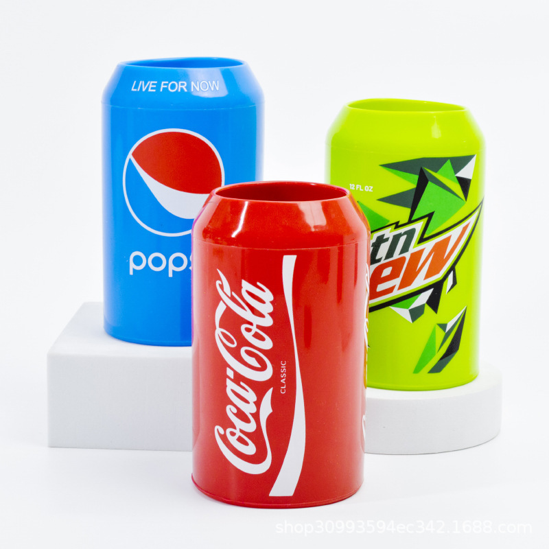 Amazonの人気商品 500ml シリコンコーラスリーブ ドリンク ペプシ スプライト ファンタ ビール缶保護カバー|undefined