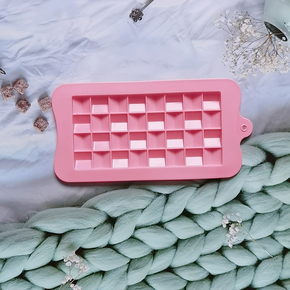 Silicone chocolate triángulo 161 galletas molde de silicona postre molde de hielo horneado pastel harina de arroz