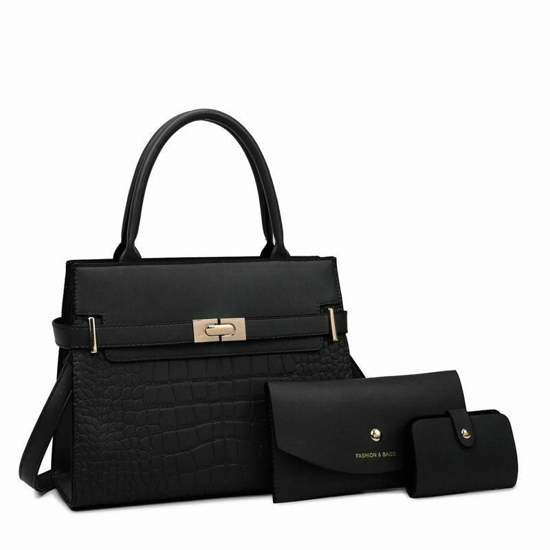 Handbags女性バッグ2023新石紋多点セット女性バッグシングル肩斜め手持ち子母バッグクロスボーダーバッグ|undefined