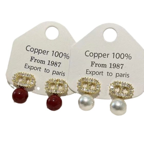 Universal in stock earrings earrings necklace label cardboard S925 silver foreign trade jewelry bracelet packaging cardboard