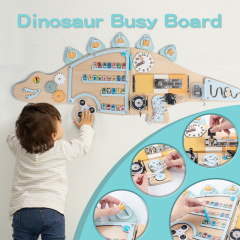 子供の木の壁面のゲームの壁のおもちゃの幼稚園の装飾の掛け物の忙しい板の啓蒙の早教の益智のおもちゃ
