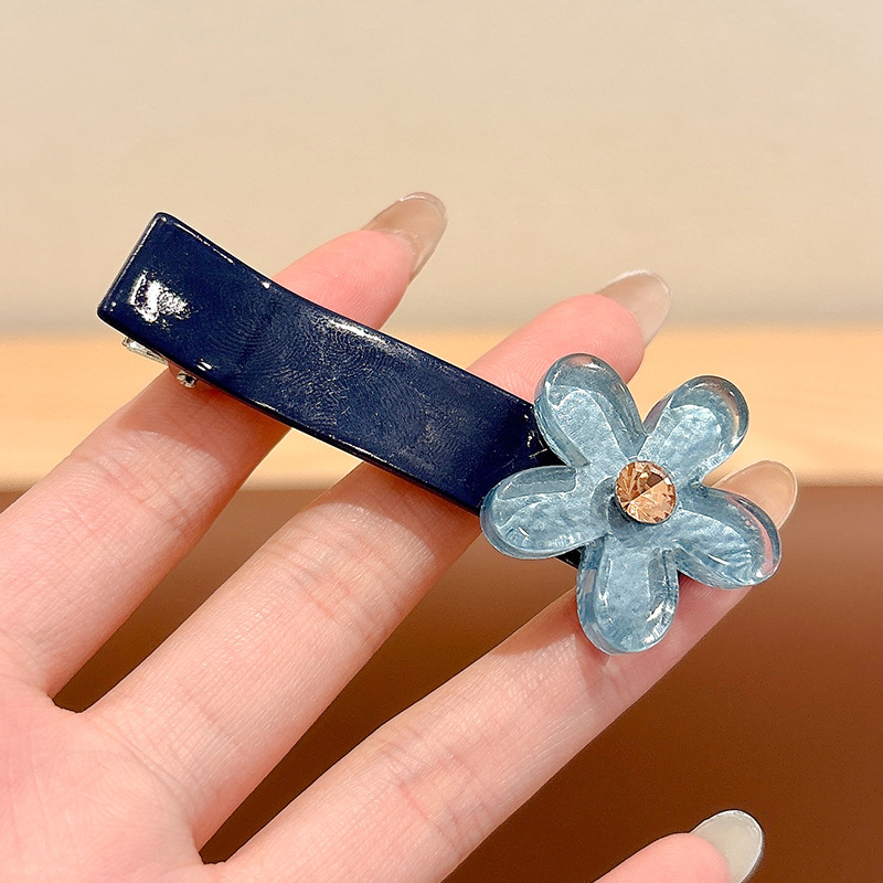 Dopamina adorable clip de cabello para mujeres 2025 nuevo clip lateral de alta gama clip lateral frisa clip de cabello clip de cabello tocado