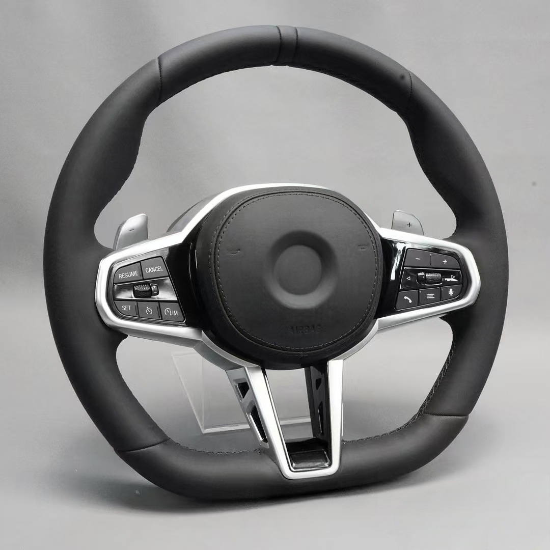 Bmw g Chassis Leather Steering Wheel Is Suitable for G20/G30 and Other Factory Direct Sales Multifunctional Steering Wheels