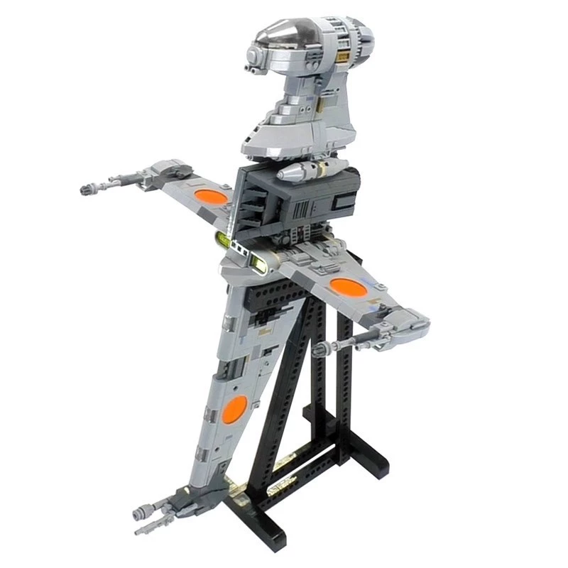MOC конструкторы совместимы с Lego 18137 истребитель-одиночка B-wing Starfighter пазл собранные блоки в игрушки во вселенной Звездных войн