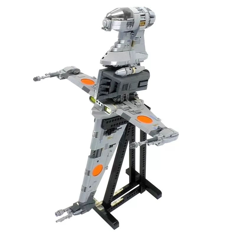 MOC конструкторы совместимы с Lego 18137 истребитель-одиночка B-wing Starfighter пазл собранные блоки в игрушки во вселенной Звездных войн