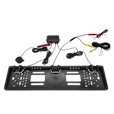 4LED car reversing camera – Vehicle camera - european-frame-radar-three-in-one-without-light