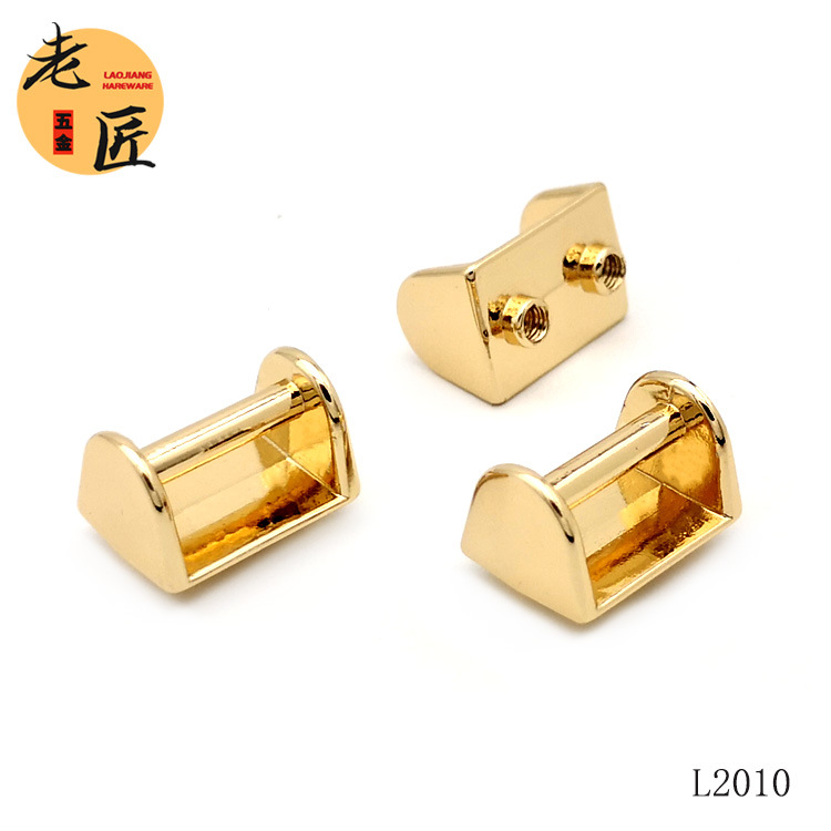 礼品盒五金配件小拉手化妆盒把手包包手挽吊扣挂扣箱包4分拱桥扣