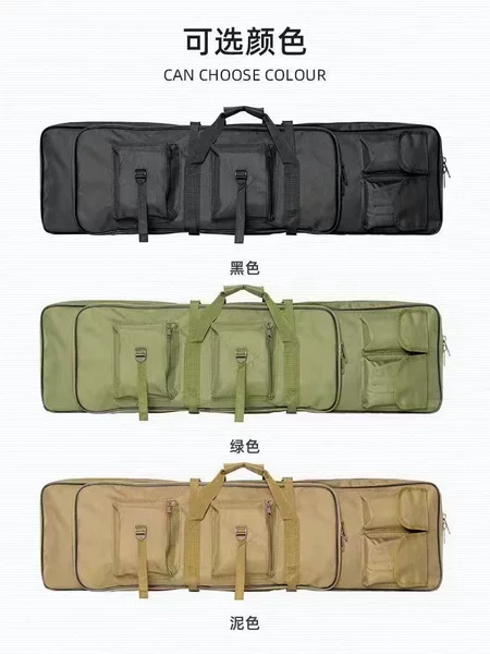 Cross-Border Popular Tactical Multi-Functional Gun Bag, Outdoor Military Enthusiast Backpack, Tote Bag, and Sub-Bag