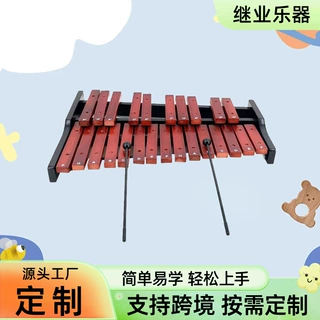 定制25音红木木琴幼儿园早教打击启蒙乐器教具奥尔夫乐器手敲琴