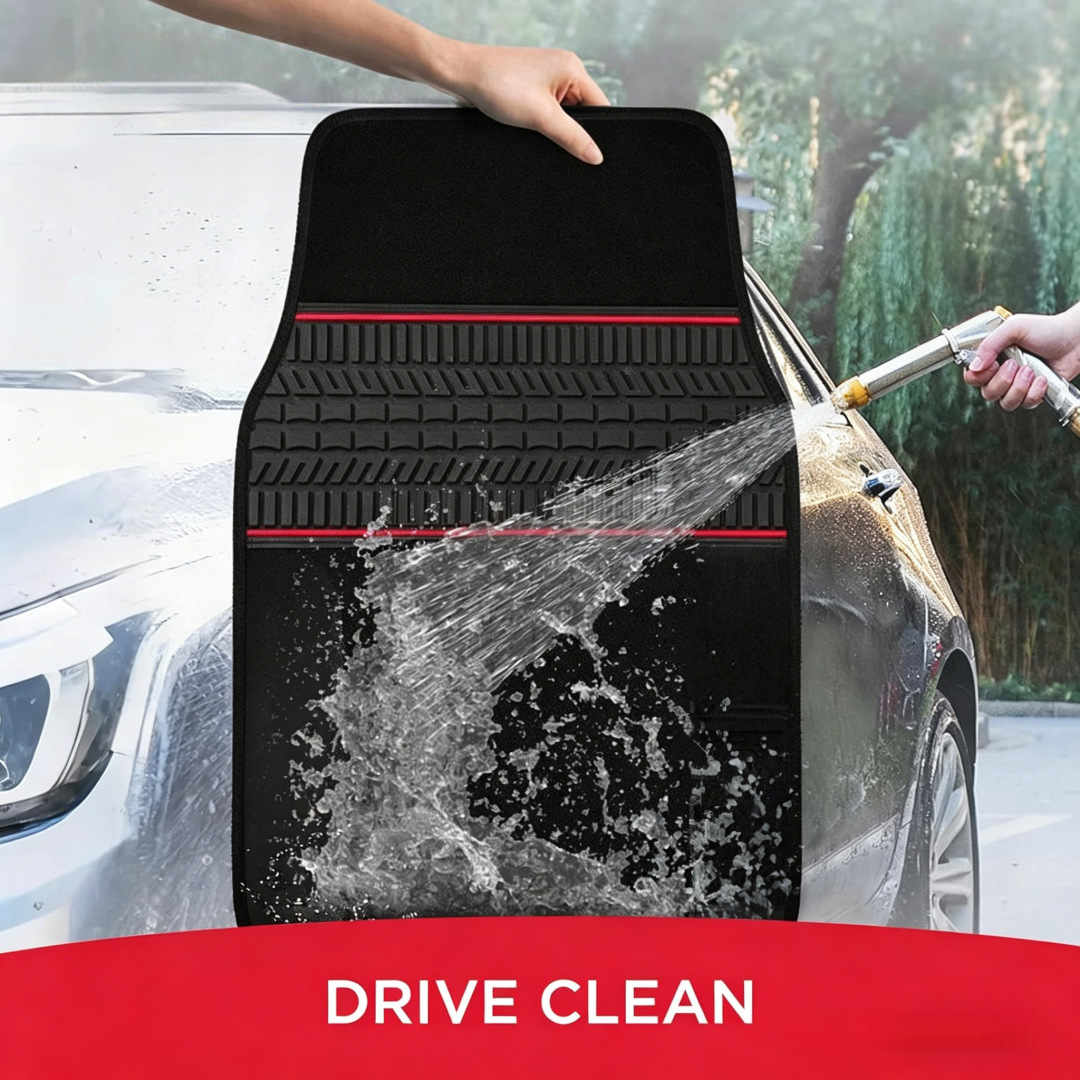 Cross-border European and American best-selling universal waterproof and non-slip car floor mats, universal suede, easy to clean, factory supplied