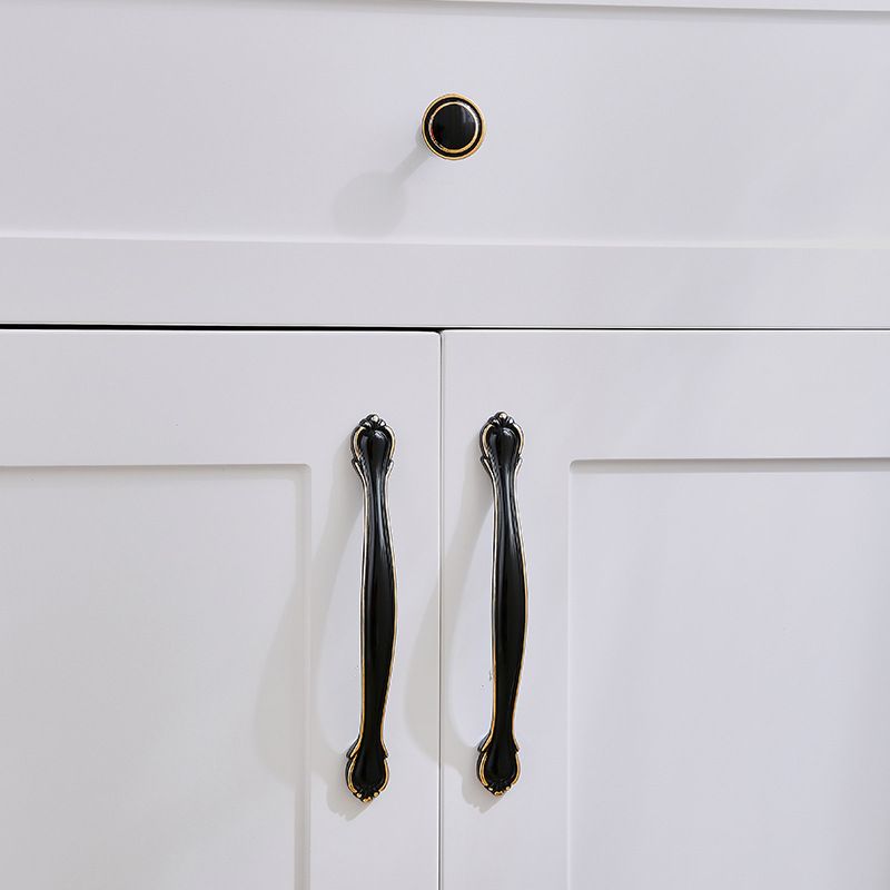 現代簡約歐式門把手拉手櫃門抽屜把手單孔鞋衣櫃櫥柜子五金小拉手