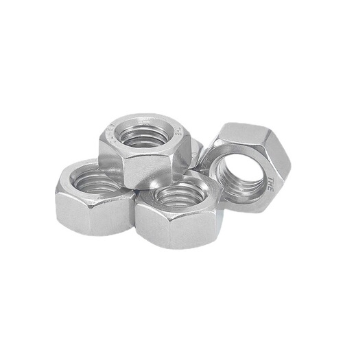Factory direct sales 304 stainless steel nut external hexagonal nut DIN934 wholesale nut