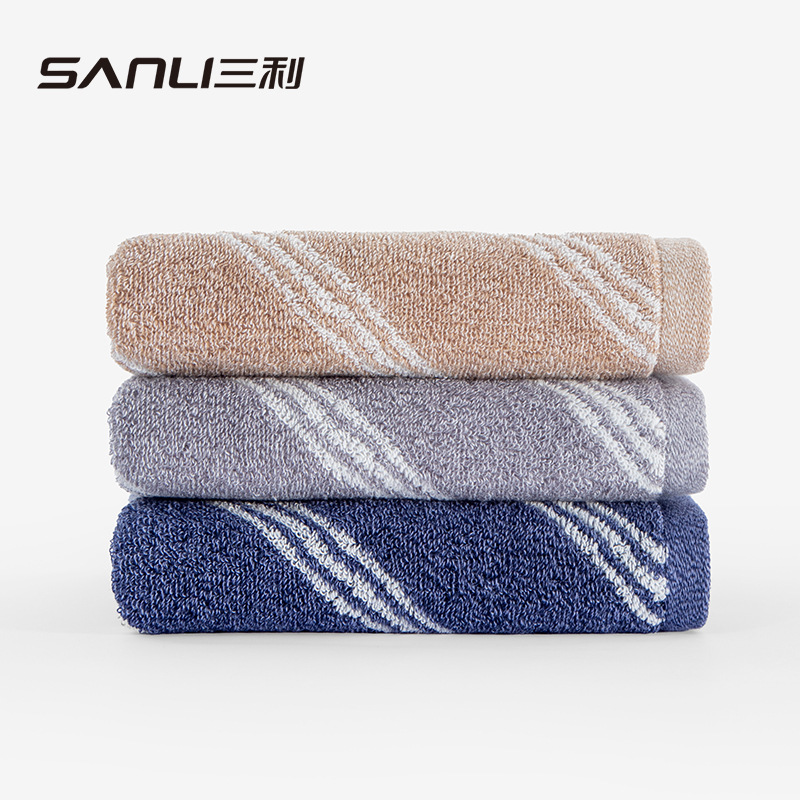 Sanli toallas AB toallas de hilo para aumentar la absorción de agua toallas gruesas 32 hebras toallas de algodón regalo toallas de bienestar toallas de lavado facial