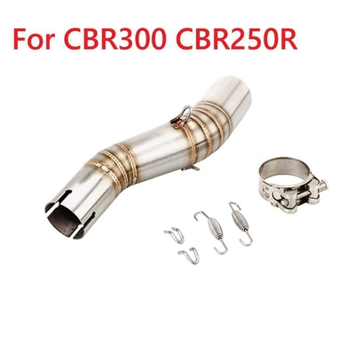 Suitable for 2017-2022 CB R250RR modified exhaust pipes, CB R250R mid-front section, and CB R250 full section