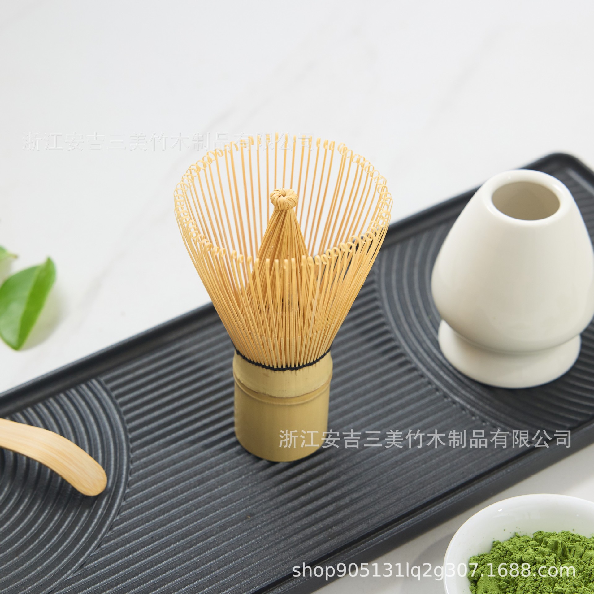 Cien set de cepillo de té de bambú matcha matcha accesorios matcha cepillo de mezcla tazón de té de la dinastía Song ordenar cepillo de ceremonia de té