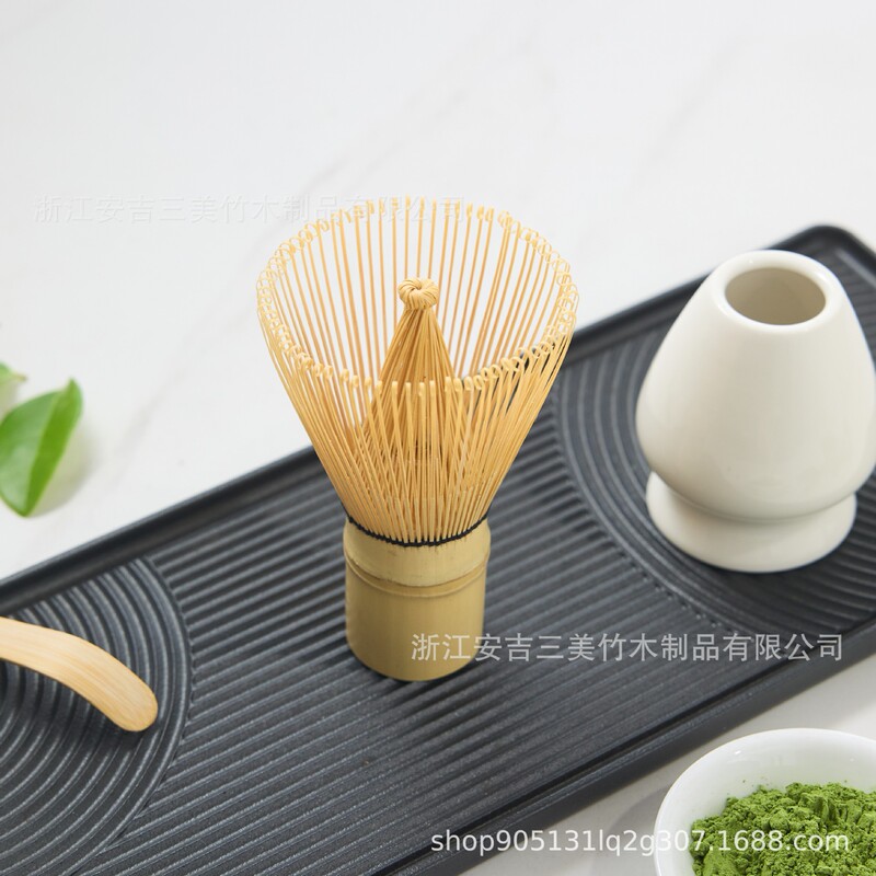 Bai Ben Li Bamboo Tea Whisk Set Matcha Brush Matcha Accessories Tea Bowl Stirring Brush Song Dynasty Tea Ceremony Brush