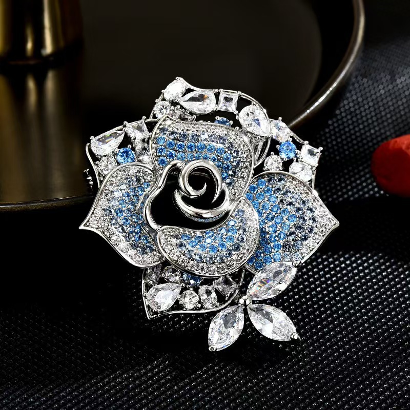 Exquisite Rosenbrosche Für Damen Elegante Mode Anstecknadel_voghion.com