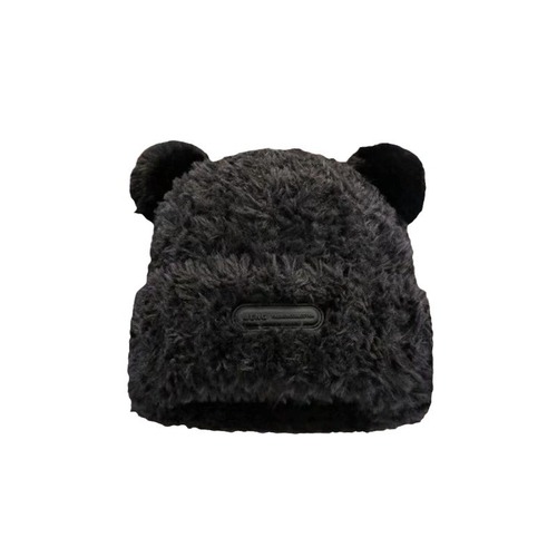 Winter Fleece Women's Hat Korean Style Bear Ears Warm Hat Loose Fashion Slimming Beanies