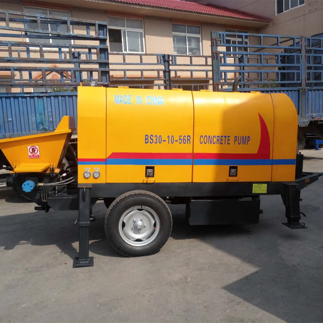 新赛机械批发细石混凝土泵 细石泵 地泵 小型地泵 拖泵 30柴油泵