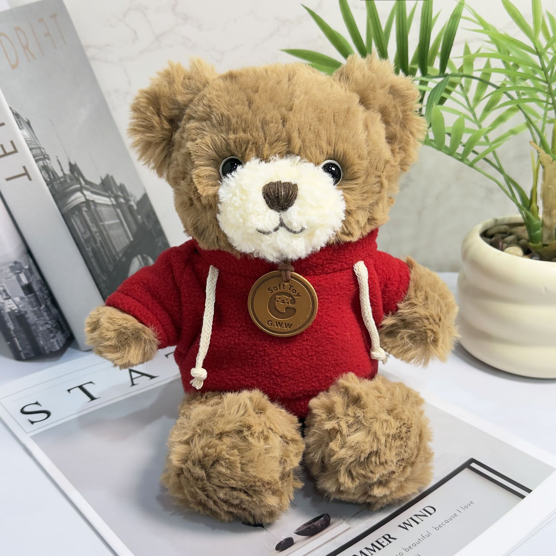 Vestido Teddy Bear suéter Teddy Bear camiseta actividad regalo juguete de peluche impresión LOGO